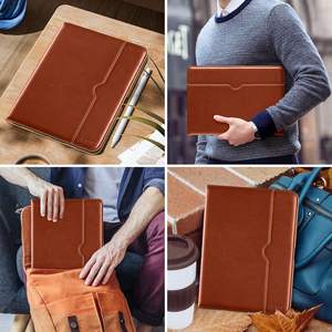 Pour <span class=keywords><strong>iPad</strong></span> <span class=keywords><strong>Pro</strong></span> 12.9 pouces 6/5/4/3 Gen Case, Housse <span class=keywords><strong>de</strong></span> support Folio en cuir <span class=keywords><strong>de</strong></span> qualité supérieure avec porte-crayon Apple intégré-Réveil/veille automatique - Product Image 6