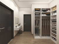 CBMMart Dressing Armoires de placard sur mesure Garde-robe bon marché pour meubles de chambre à coucher