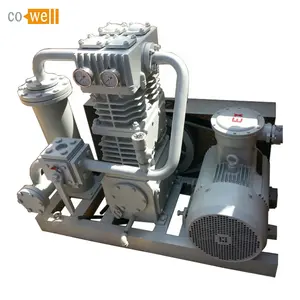 oil free piston LPG gas compressor 15kw