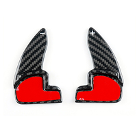 Accessoires intérieurs en fibre de carbone véritable Shasha, palettes de changement de vitesse pour Dodge Charger 2024-2026, modèle quatre portes / deux portes