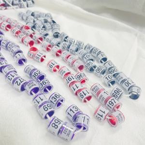 Bagues d'oiseaux FCI, en plastique et en aluminium, <span class=keywords><strong>pour</strong></span> Pigeons, vente en gros/<span class=keywords><strong>2022</strong></span> - Product Image 6
