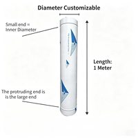 Tuyau de cheminée en acier inoxydable à joint coulissant simple paroi, sans soudure, accessoires pour cheminée de poêle, chauffage intérieur