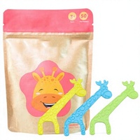 Cure-dents pour enfants saveur fraise sans BPA, qualité alimentaire, forme animale amusante, grand format familial, marque personnalisée, écologique