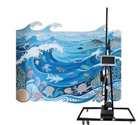 Cabezal de Impresión I1600/DX7 para Impresora de Murales con Tinta UV 3D, para Cuero, Flex, Proyectos de Turismo Cultural, Automático, Nuevo