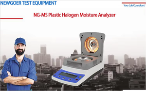 Analyseur d'humidité halogène : Balance d'humidité rapide haute précision pour les tests sur le plastique, le caoutchouc et en laboratoire - Product Image 6
