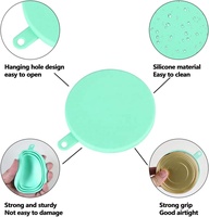 Couvercles de boîtes de nourriture pour animaux de compagnie personnalisés en gros, couvercles de canettes en silicone pour la nourriture pour chiens et chats, taille universelle pour petites, moyennes et grandes canettes