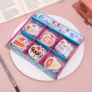 Gomme à effacer créative en forme <span class=keywords><strong>de</strong></span> gâteau <span class=keywords><strong>de</strong></span> <span class=keywords><strong>pain</strong></span> pour enfants, gomme à effacer fantaisie facile à nettoyer pour les élèves, les enfants, la papeterie - Product Image 4