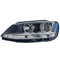 Pièces de voiture d'origine, nouveaux accessoires, lentille de phare pour Volkswagen JETTA 2011 2012 2013 2014 pour phare 5C7941005 5C7941006