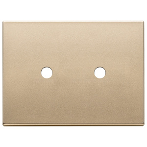 แผ่นทองซาตินทรงกลม 3Mx2 ขนาด 12.5x9.5x1.4 มม. ปลั๊กและเต้ารับ - Product Image 1