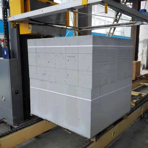 <strong>Automatic</strong> AAC <strong>Block</strong> Packing <strong>Machine</strong> Accessory Equipment For Brick Production Line Processing <strong>Fly</strong> <strong>Ash</strong> - Product Image 1
