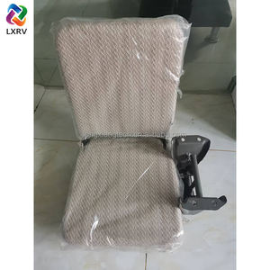 مقعد LXRV قابل للطي لحافلات تويوتا كوستر مع دعامة تثبيت معدنية بقطعة تخميد وحزام أمان - Product Image 1