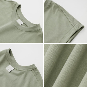 Top da <span class=keywords><strong>uomo</strong></span> con stampa Dtg taglie forti ricamate oversize senza maniche in cotone 100% con stile Bxoy <span class=keywords><strong>bianco</strong></span> nero canotta personalizzata da <span class=keywords><strong>uomo</strong></span> - Product Image 4