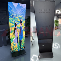 Letrero de Menú LED Recargable de Doble Cara, Módulos Magnéticos para Carteles LED, Panel de Fácil Cambio para Cafeterías y Tiendas Minoristas