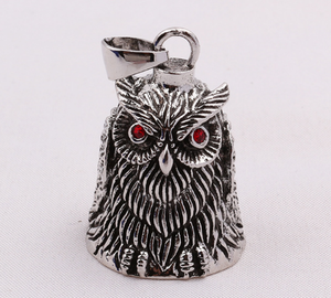 Hot bán New Arrival kẽm retro punk xe máy cưỡi chuông may mắn Keychain - Product Image 2