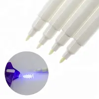 Secrect עיסוי כתיבה בלתי מחיק Invisible דיו UV אור סמן עט