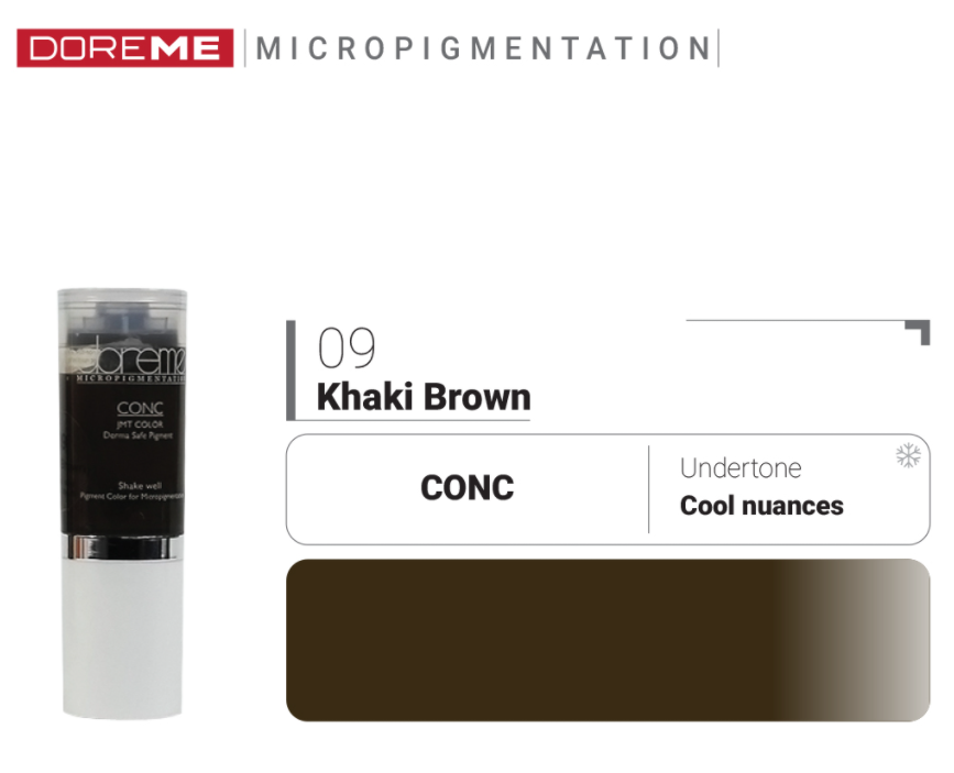 09 สีน้ำตาลกากี