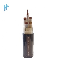 4-adriges gepanzertes Elektrokabel Niederspannung 0,6/1kV 4x120mm² Doppelstahlband
