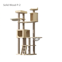 Tour d'arbre pour chat en bois et sisal, grande taille, pour vente en gros aux fabricants de produits pour animaux de compagnie