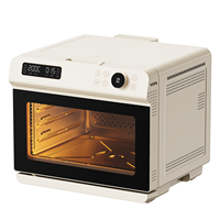 Four de cuisine à fonction complète 32L Visible Big Toaster Bread Steam Air Fryer Four sans huile