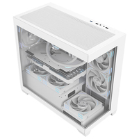Casing Komputer Mid Tower 360E, Pendingin CPU Maksimal 170mm & Panjang GPU 425mm