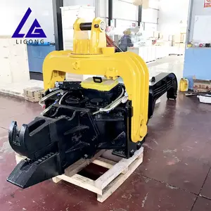 Hydraulic Pile Driver Vibro Hammer For PC200 SY215 20ton Excavator Piling Constructions