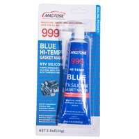Marqueur d'étanchéité en silicone RTV gris 999, 85g, 35g, mastic silicone 100% silicone