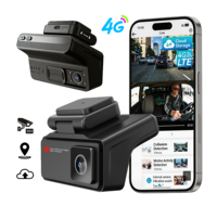 Caméras embarquées intelligentes 4G avec carte SIM pour la gestion de flotte de véhicules, enregistrement double, 1080P, mode veille, surveillance de stationnement 24h/24