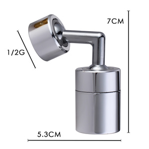 Tête de <span class=keywords><strong>robinet</strong></span> de <span class=keywords><strong>cuisine</strong></span> universelle rotative à 1080 degrés, multifonction, filtre d'évier de salle de bain, Extension pivotante, économie d'eau, aérateur de <span class=keywords><strong>robinet</strong></span> - Product Image 6