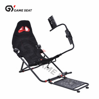Cockpit de simulateur de course en acier pour intérieur GY018-2, OEM ODM, avec siège