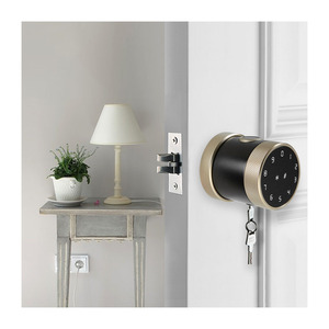 Kunci Pintu <span class=keywords><strong>Digital</strong></span> Tanpa Kunci, Kunci Pintar Tuya dengan Kata Sandi dan Sidik Jari - Product Image 5