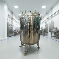 Mélangeur industriel compact pour produits chimiques, shampoings, savons et détergents liquides avec agitateur