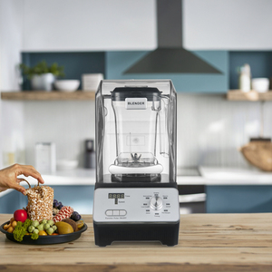 Điện công nghiệp trộn tinh khiết Đồng kỹ thuật số núm điều khiển máy xay sinh tố công suất cao yên tĩnh Máy xay sinh tố ABS chất liệu cho khách sạn hộ gia đình sử dụng - Product Image 3