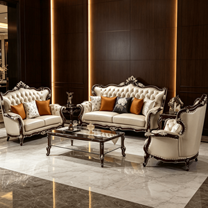 <span class=keywords><strong>Divani</strong></span> per Soggiorno, Poltrona <span class=keywords><strong>in</strong></span> <span class=keywords><strong>Pelle</strong></span> Crema, Poltrona Lounge, Set <span class=keywords><strong>Divani</strong></span>, Divano <span class=keywords><strong>in</strong></span> Legno Scuro Intagliato, Copridivano, Divano a 2 Posti, Divano <span class=keywords><strong>in</strong></span> Tessuto - Product Image 4