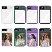 Batterie externe portable sans fil magnétique multicolore en plastique et verre Li-Polymère 5000 mAh, personnalisable par sublimation, pour bricolage Noveldigital
