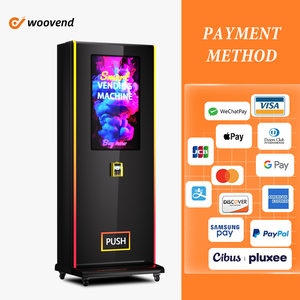 Tùy chỉnh Mini Máy bán hàng tự động với ID Scanner cho tuổi verficaition Đầu đọc thẻ/tiền mặt 32-inchs Màn hình cảm ứng nhỏ Máy bán hàng tự động - Product Image 3