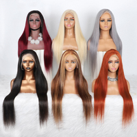 Vendeur-perruque Lace Front Wig 360 cheveux humains, perruque Lace Frontal Wig sans colle, perruque brésilienne 100% vierge