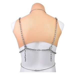 BDSM Nipple <b>Clips</b> Chain Bondage Metal Stainless Steel Nipple <b>Clamp</b> Cosplay Sex Toys Couple Flirting Product Wholesale Factory - Product Image 4