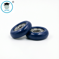 Rouleau de guidage pour porte coulissante 625 POK avec roulement à billes, certifié ISO CE RoHS REACH, pour rail linéaire de placard et imprimante 3D
