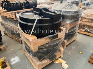 Phía trước idler Assy 208-30-00200 bộ phận máy xúc bánh xe hướng dẫn sử dụng cho PC400-6 PC400-5 pc450 - Product Image 2