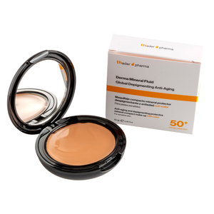 Maquillaje Compacto Mineral Thader Pharma Derma con SPF 50+ para Piel Sensible, Antienvejecimiento y <span class=keywords><strong>Despigmentante</strong></span> - Product Image 1