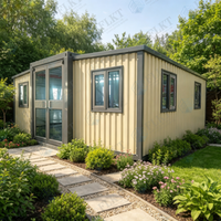 Maison conteneur extensible, résistante aux tremblements de terre et imperméable, garantie 2 ans, fabrication directe, maison préfabriquée moderne.