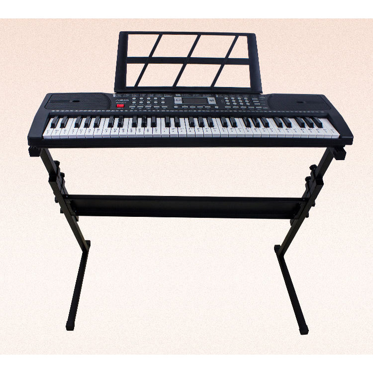 615 Soporte para piano negro iluminado