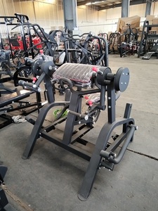 Dispositif d'entraînement lourd chargé de plaque d'équipement de forme physique d'utilisation de gymnase commerciale Offre Spéciale trois angles <span class=keywords><strong>Biceps</strong></span> Curl - Product Image 2