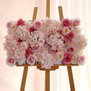 Mur végétal artificiel pour toile de fond de mariage, hydrangeas, roses, feuillage, décoration d'événements, accessoire photo, vitrine de centre commercial, fausse <span class=keywords><strong>fleur</strong></span> - Product Image 3