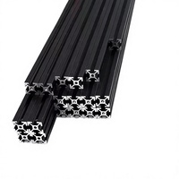 Profilé en V 2020 Série 6000 en aluminium, norme européenne, longueur personnalisée, rail anodisé, découpe CNC, pliage, soudage, DIY 3D