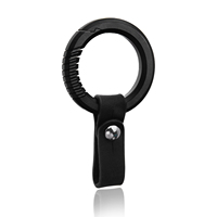 Porte-clés de poche EDC portable, utilitaire extérieur, porte-clés en titane, mousqueton d'escalade extérieur
