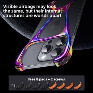 Venta Directa <span class=keywords><strong>de</strong></span> Fábrica: Funda para iPhone 16 Pro Max <span class=keywords><strong>con</strong></span> Diseño Ejecutivo, Carcasa <span class=keywords><strong>de</strong></span> Aleación <span class=keywords><strong>de</strong></span> Zinc Electrochapada, Disipación <span class=keywords><strong>de</strong></span> <span class=keywords><strong>Calor</strong></span> - Product Image 2