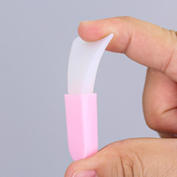 Nouveau maquillage outil facial Portable Mini beauté Silicone souple comme brosse manche court masque facial brosse