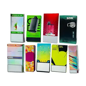 OEM ODM Wholesale Paperboard Cigarette Case Luxury Packaging Cigarette Boxes