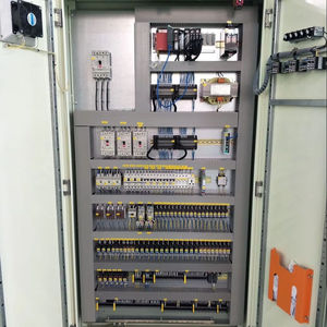 Armadio di controllo PLC con pannello rivestito in metallo personalizzato per stazione di pompaggio pressurizzata quadro di tensione - Product Image 6